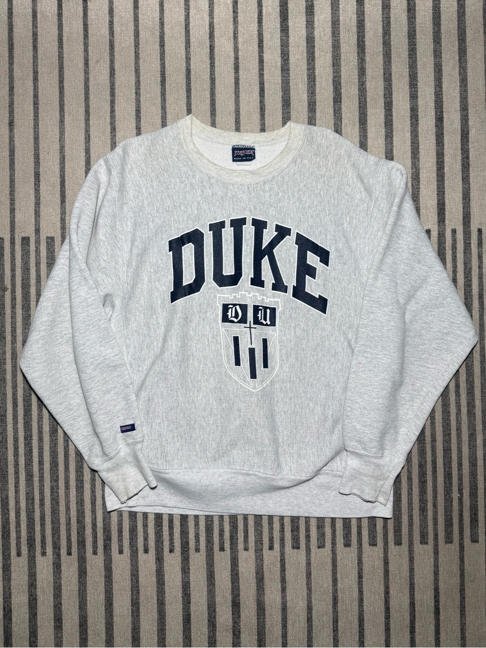 Vintage 90s Duke University Crewneck Sweatshirt - Made in USA